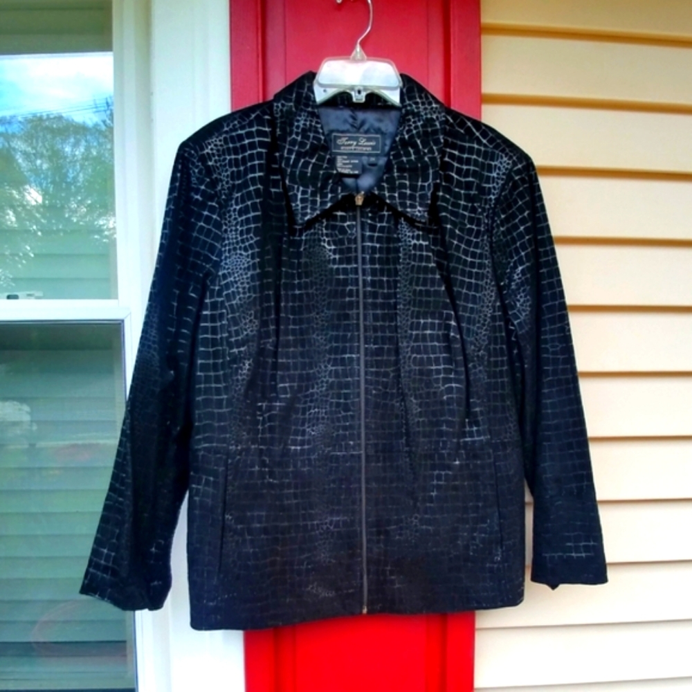 Genuine Leather and Suede Jacket